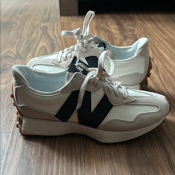 New Balance Shoes - New Balance Women's Sneakers - Black and Cream